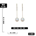 fashion simple big pearl earringspicture13