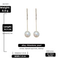 fashion simple big pearl earringspicture14