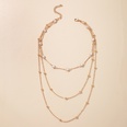 Koreanische geometrische mehrschichtige Perlenkette Grohandel Nihaojewelrypicture9