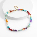 bhmische Farbe Kies Stretch Perlenkette Armband Set Grohandel nihaojewelrypicture16