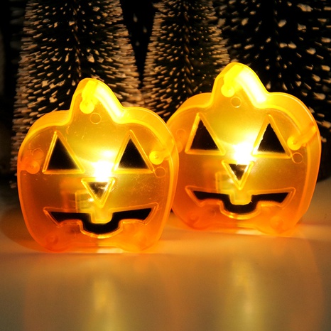 flat pumpkin candle lamp Halloween party decoration wholesale Nihaojewelry  NHMV409350's discount tags