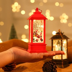 Christmas decorations luminous portable small oil lamp wholesale Nihaojewelry