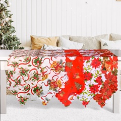 new Christmas printing table runner decoration wholesale Nihaojewelry