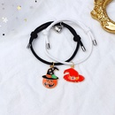 Grohandel Schmuck Halloween Krbis Anhnger Magnetarmband ein Paar Set nihaojewelrypicture13