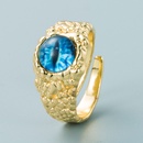 Fashion Devil39s Eye Kupfer vergoldeter Ring Grohandel Nihaojewelrypicture10