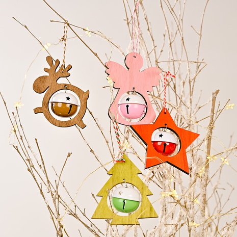 Campana de Navidad no tejida colgante decoración al por mayor Nihaojewelry's discount tags