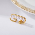 Golden retro diamond water drop twisted zircon earringspicture43