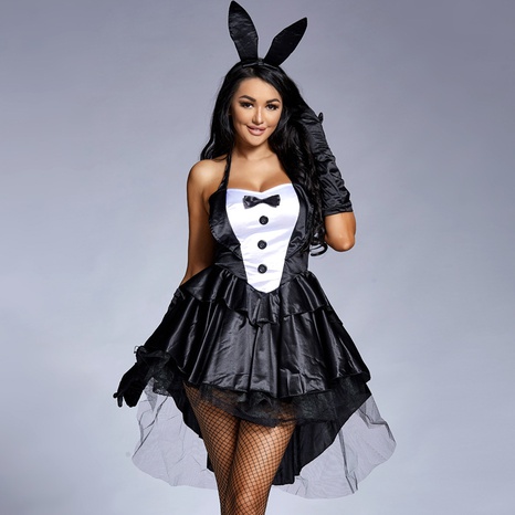 wholesale Halloween ccosplay bunny girl tuxedo costume nihaojewelry's discount tags