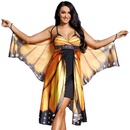 Grohandel Halloween Cosplay Schmetterling Printed Big Wing Sling Kleid Nihaojewelrypicture12