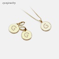 fashion zircon pendant necklace earrings setpicture21