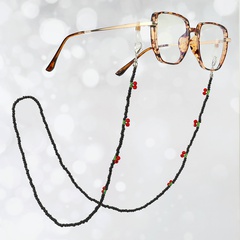 Foreign Trade in Stock Cherry Mask Chain Halter Eyeglasses Chain Mask Rope Lanyard Pendant Chain Necklace Cute Bead Chain