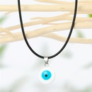 wholesale jewelry blue eye dripping oil pendant necklace nihaojewelrypicture8