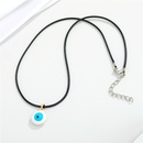 wholesale jewelry blue eye dripping oil pendant necklace nihaojewelrypicture11