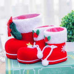 Décorations de Noël bottes de flocage bottes-cadeaux en gros Nihaojewelry