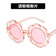 Plastic Fashion Flowers glasses  Orange pink  Fashion Jewelry NHKD0646Orangepinkpicture30