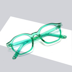 wholesale retro jelly color oval frame rice nail glasses nihaojewelry