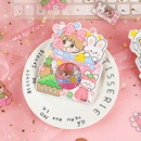 Cartoon Pet Girl Hand Account Decoration Sticker wholesale nihaojewelrypicture20