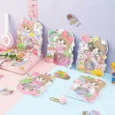 Cartoon Pet Girl Hand Account Decoration Sticker wholesale nihaojewelrypicture19