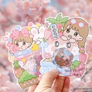 Cartoon Pet Girl Hand Account Decoration Sticker wholesale nihaojewelrypicture18