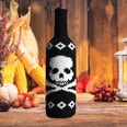 Vintage Calabaza Calabaza Cubierta de botella de vino de punto Mesa Decoracin de Halloween Venta al por mayor Nihaojewelrypicture16
