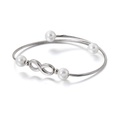 Korean stainless steel shell pearl bracelet wholesale Nihaojewelrypicture20