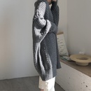 vente en gros veste longue en tricot rtro de couleur unie nihaojewelrypicture12