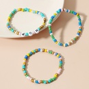 color rice beads letter ethnic style bracelet set wholesale jewelry Nihaojewelrypicture9
