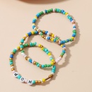 color rice beads letter ethnic style bracelet set wholesale jewelry Nihaojewelrypicture11