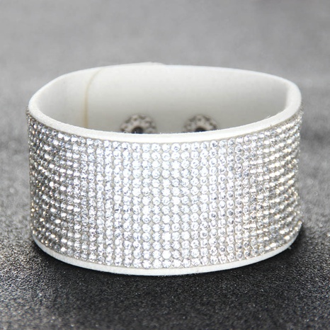 vente en gros bijoux rétro plein de diamant large bracelet nihaojewelry's discount tags