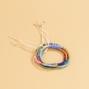 contrast color rice bead bohemia style adjustable bracelet set wholesale jewelry Nihaojewelry NHXR397041picture16