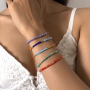 contrast color rice bead bohemia style adjustable bracelet set wholesale jewelry Nihaojewelry NHXR397041picture17