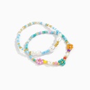 rice bead small daisy beaded elastic bracelet set wholesale jewelry Nihaojewelrypicture19