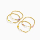 flower imitation pearl rice bead adjustable bracelet set wholesale jewelry Nihaojewelrypicture19
