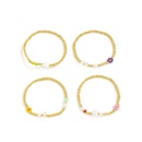 flower imitation pearl rice bead adjustable bracelet set wholesale jewelry Nihaojewelrypicture16