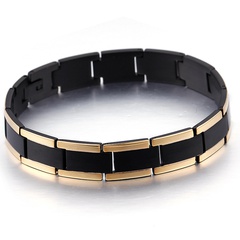 Korean stainless steel clashing color splicing bracelet wholesale Nihaojewelry