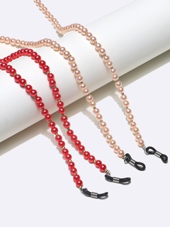 corde de lunettes en deux pièces de perles rétro simples en gros nihaojewelry