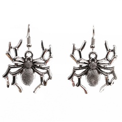 Europäischer und amerikanischer Schmuck Europäische und amerikanische übertriebene Retro-Ohrringe Halloween-Spinnen lange Ohrringe Tier anker Ohrringe