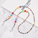 rainbow beaded butterfly flower soft pottery glasses chain wholesale nihaojewelrypicture18