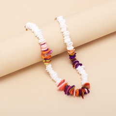 resin fragment bohemia style clavicle chain necklace wholesale jewelry Nihaojewelry