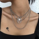 Halloween Exaggerated Spider Multilayer Necklace Wholesale Nihaojewelrypicture13