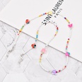 rainbow beaded butterfly flower soft pottery glasses chain wholesale nihaojewelrypicture28