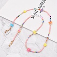 rainbow beaded butterfly flower soft pottery glasses chain wholesale nihaojewelrypicture29