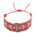 geometric handwoven Miyuki beads ethnic style bracelet wholesale jewelry Nihaojewelrypicture13