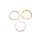 daisy imitation pearl stitching rice bead ethnic style bracelet 3pieces set wholesale jewelry Nihaojewelrypicture13
