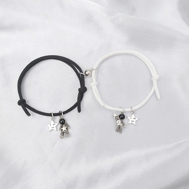 European and American New Magnet Suction Spaceman Couple Bracelet a Pair of Ornament  Foreign Trade Exclusive—4