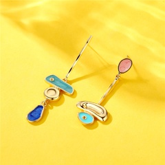 wholesale new water drop pendants asymmetrical oil drop earrings Nihaojewelry