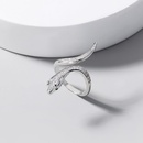 snakeshaped zircon fashion adjustable ring wholesale jewelry Nihaojewelrypicture11