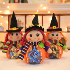 Großhandel neue Hexe transparente Süßigkeiten Tasche Halloween Dekorationen Nihaojewelry