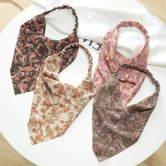 wholesale floral pattern triangle scarf hairband nihaojewelry