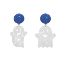 Halloween pumpkin ghost acrylic resin earrings wholesale nihaojewelrypicture52